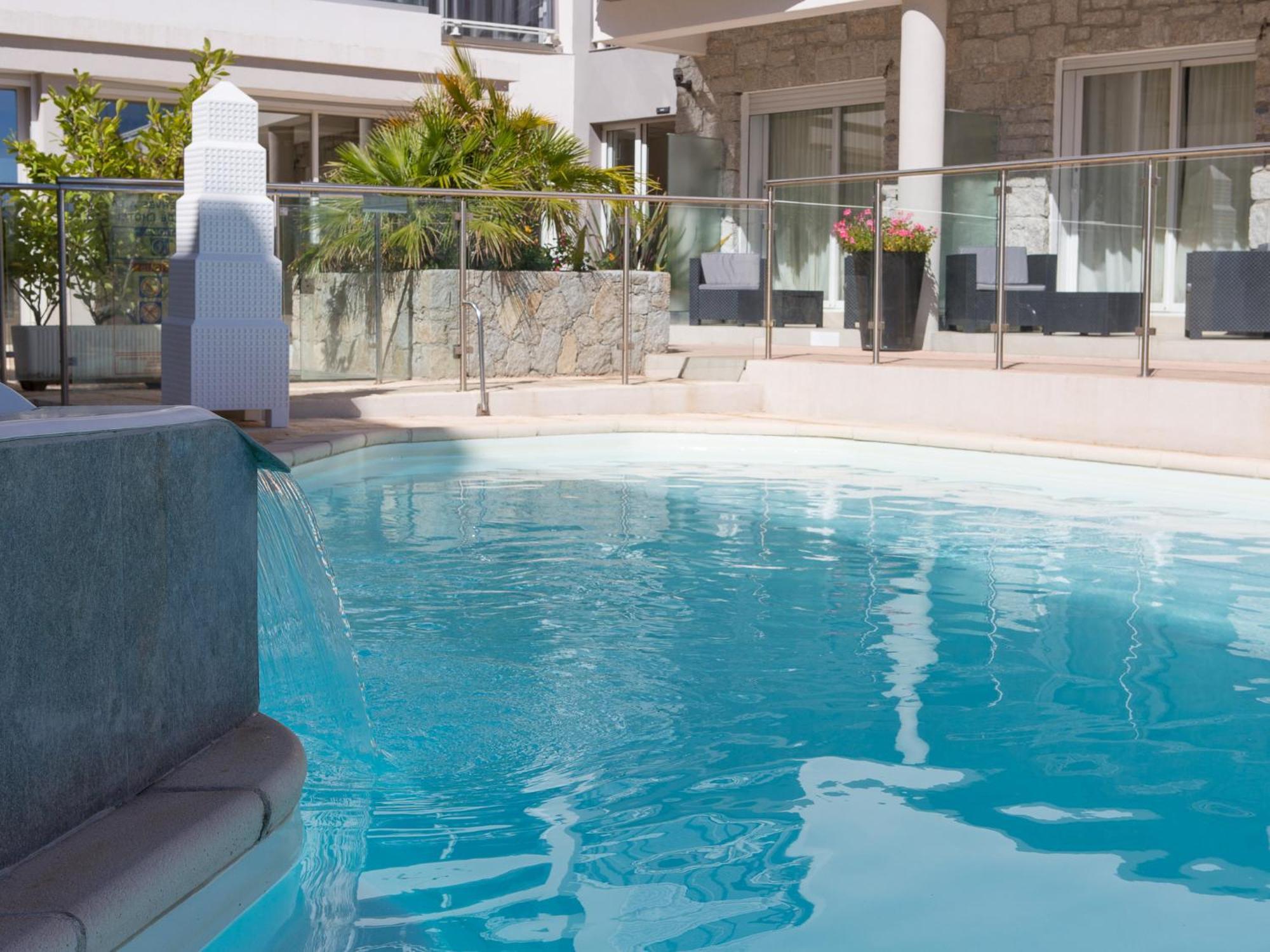 S (Small) - Double Room - Balcony with Sea/ Pool View